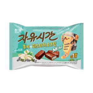 [해태제과] 미니자유시간 쿠키앤피스타치오크림_400G